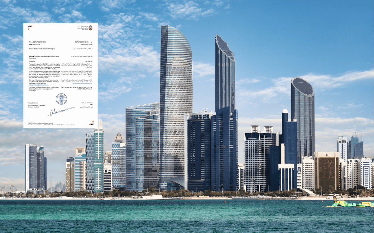Shock at What Abu Dhabi Tourism Board Orders Hotels Do With Stranded Guests