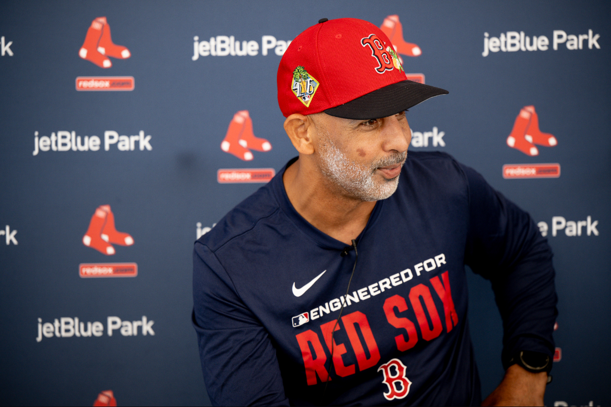 Alex Cora Addresses Red Sox's Plans For Outfield Logjam