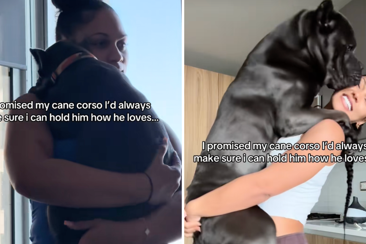Owner makes one promise to puppy—110lbs later she's determined to keep it