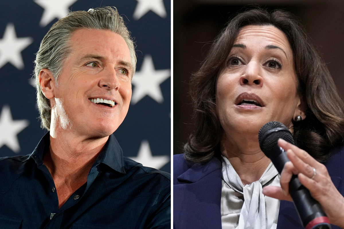 Kamala Harris Overtakes Gavin Newsom In Potential Presidential Primary&nbsp;