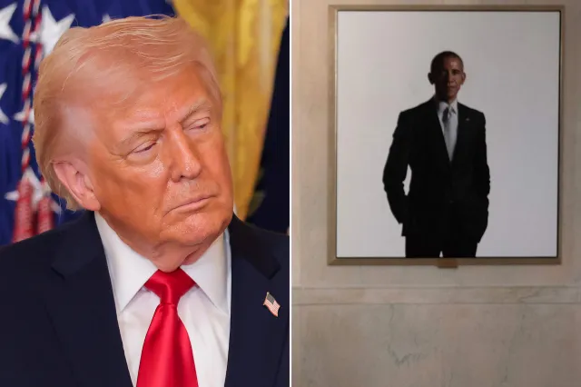 People Can’t Believe What Trump Has Done With White House’s Obama Portrait