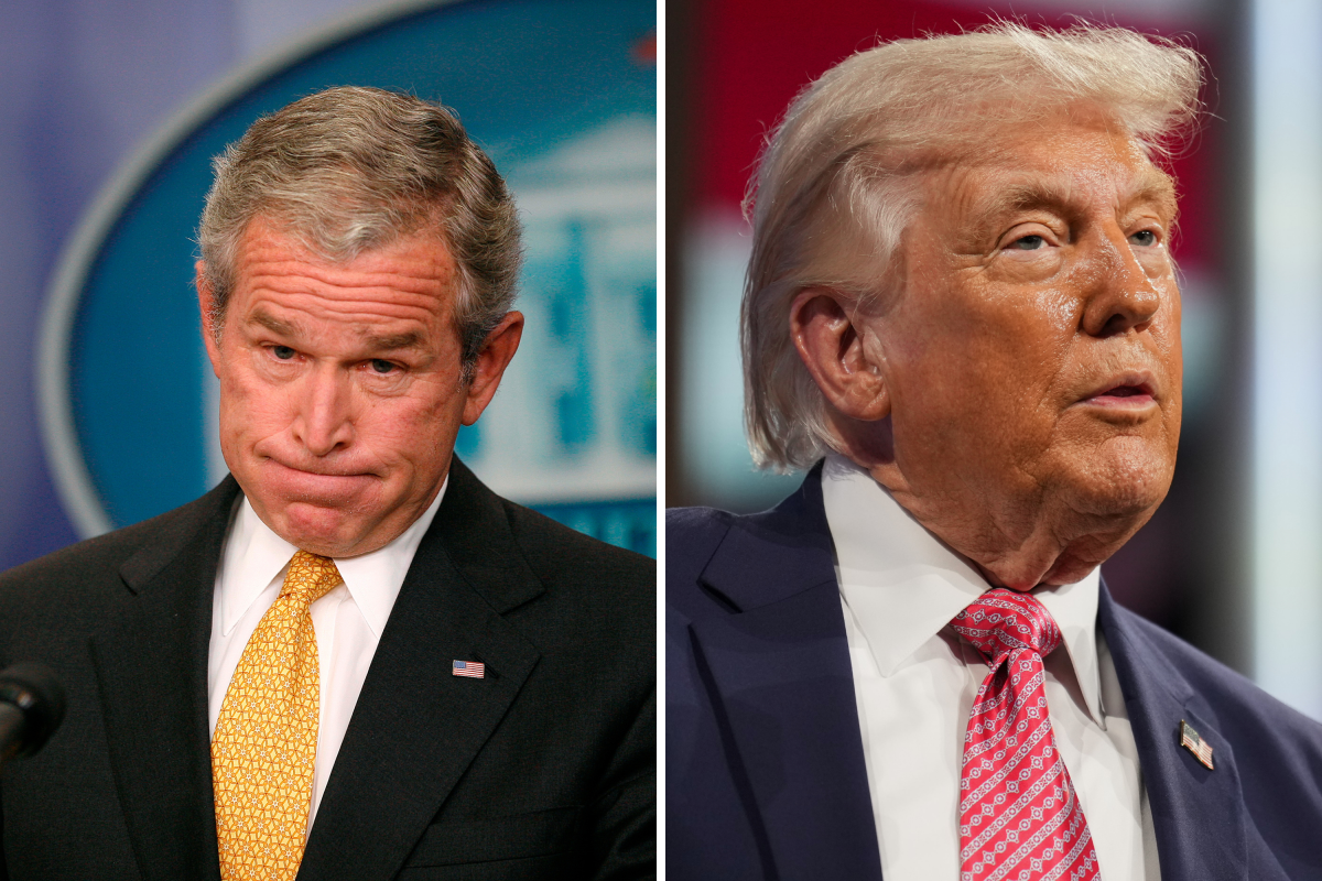 How Donald Trump Turned Into George W. Bush
