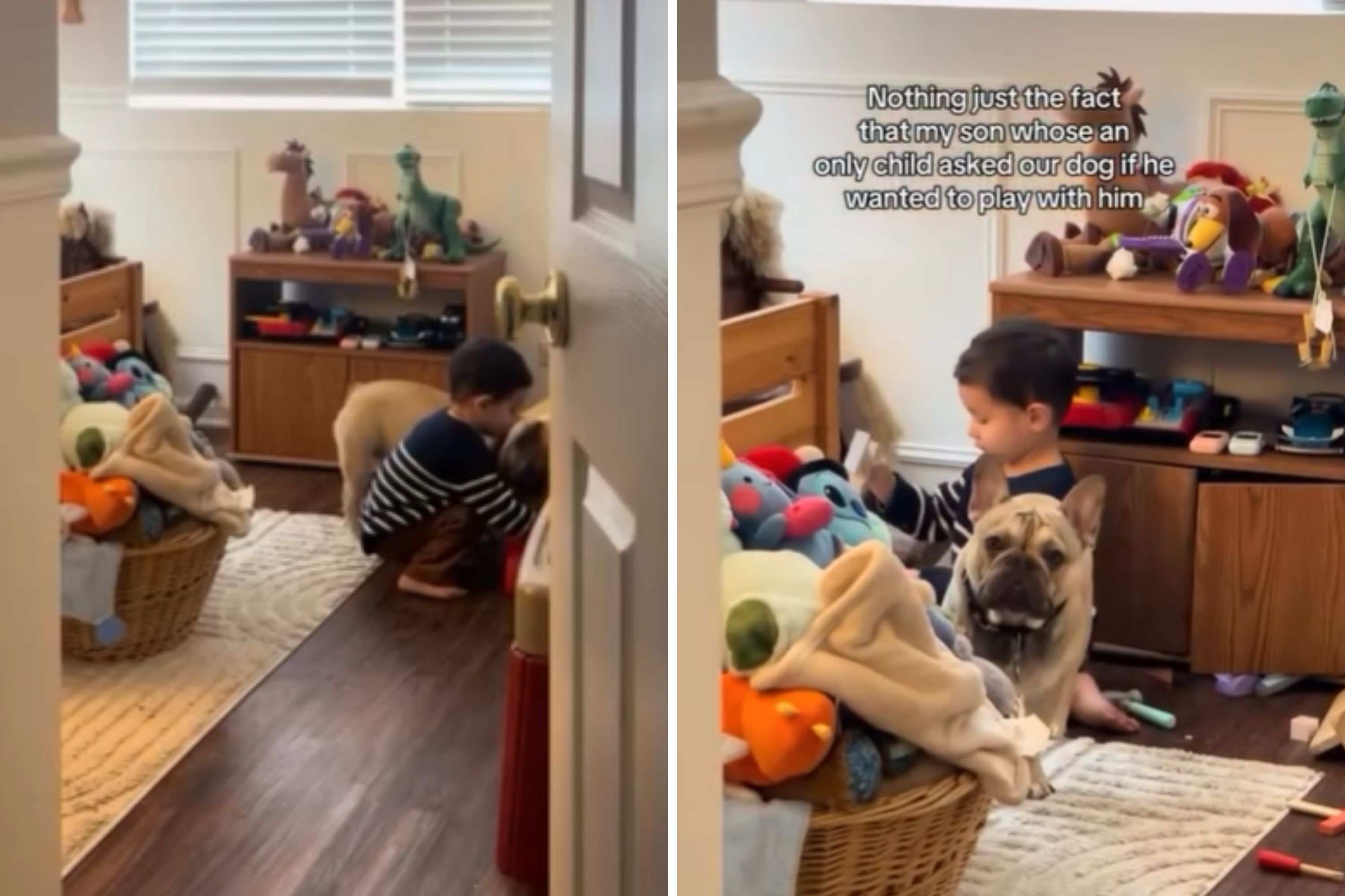 Mom’s Heart Breaks As She Overhears the One Question Only Child Asks Dog