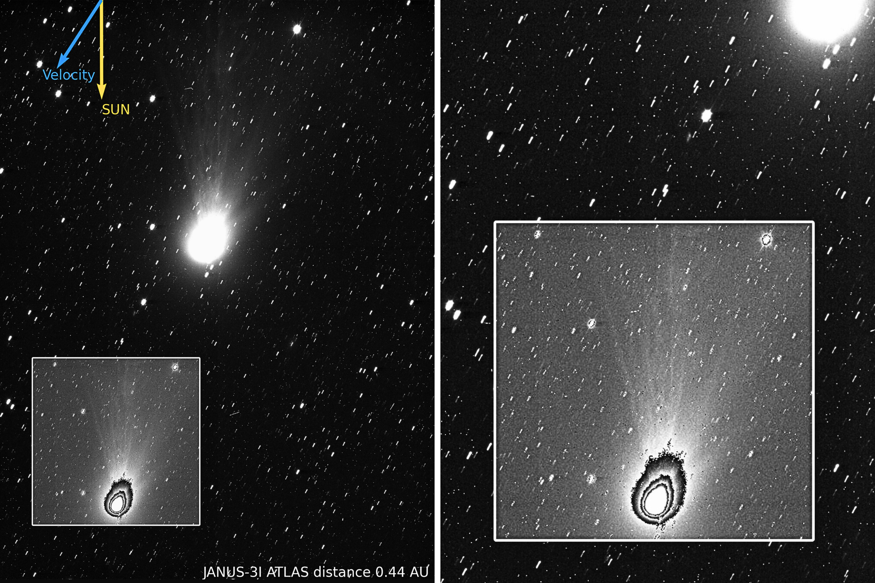Interstellar Visitor Comet 3I/ATLAS Captured in New Pic