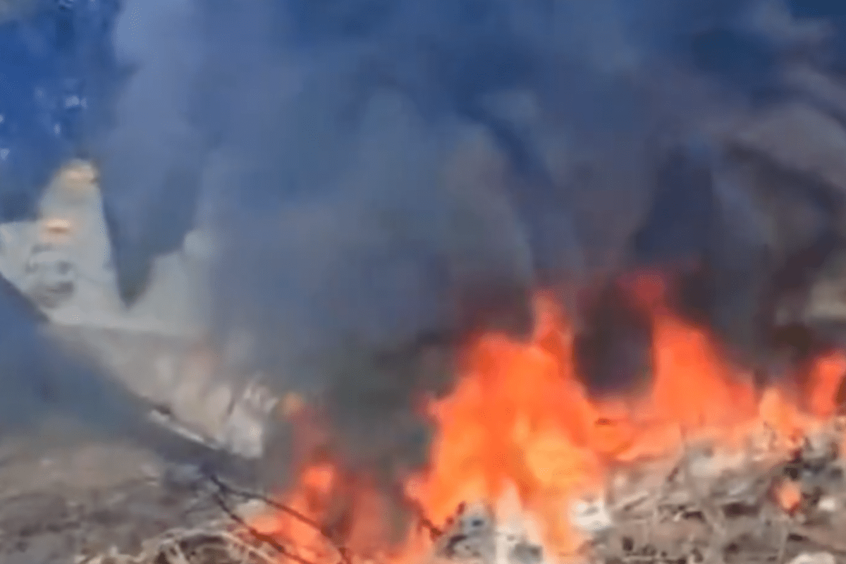 Colombian military plane crashes with 110 soldiers on board