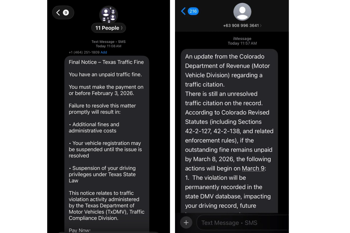Drivers Hit with DMV Scam Texts in Colorado, Texas, Hawaii—What to Know