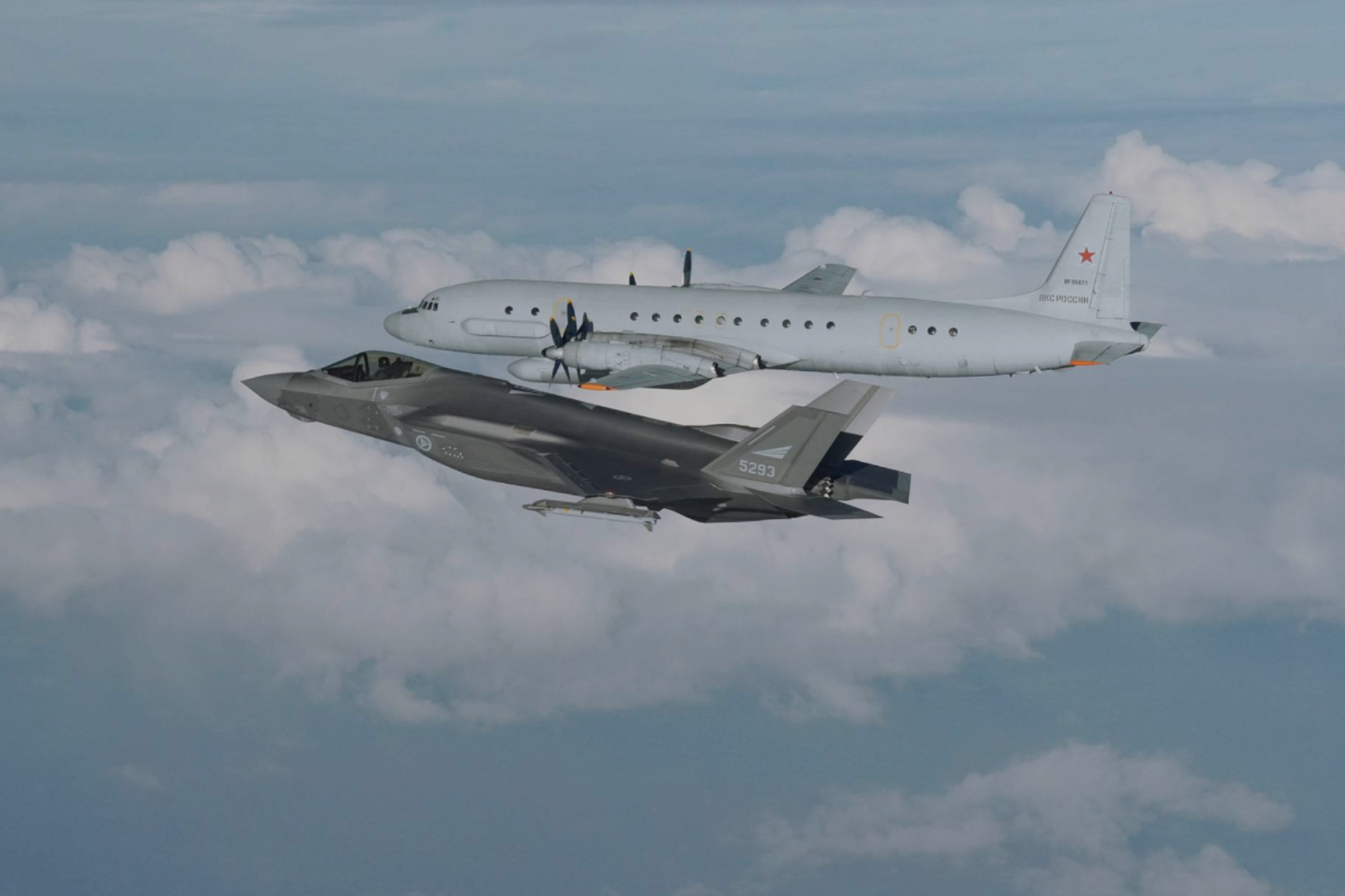 NATO Scrambles Fighter Jets Over Russian Spy Planes