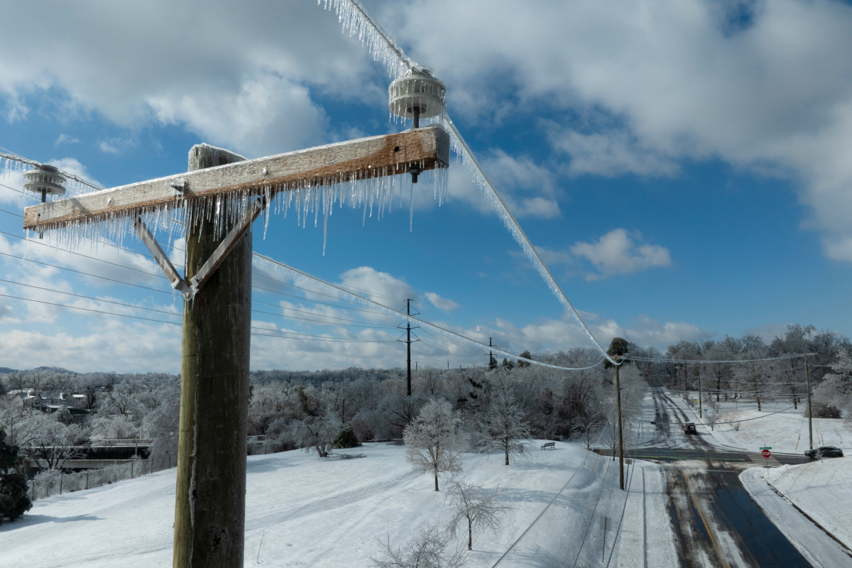 Mapa de cortes de energia nos EUA mostra 1 milhão de cortes de energia em 10 estados