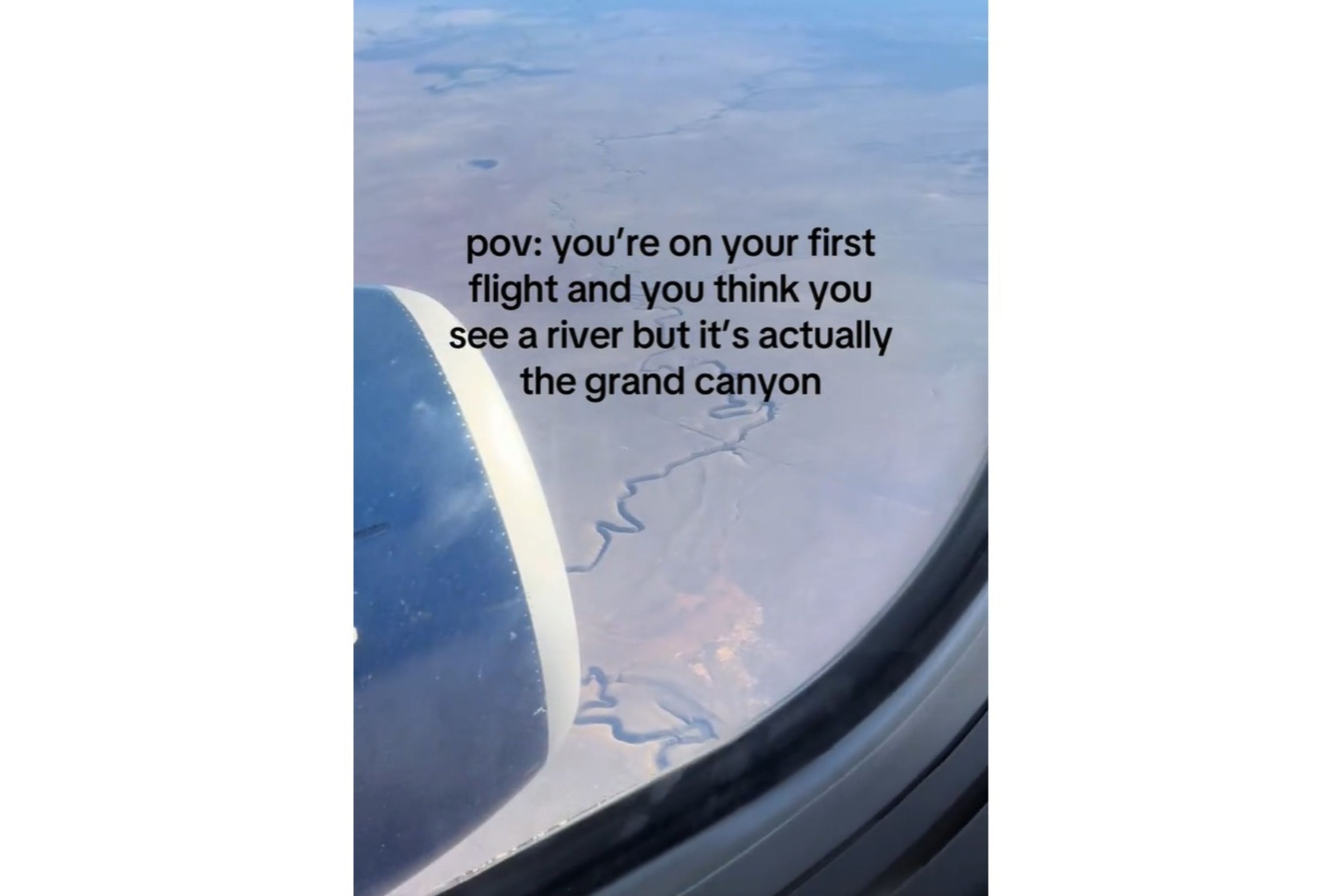 Woman on First Flight Thinks She Seeing a River—Then Realizes What It Is