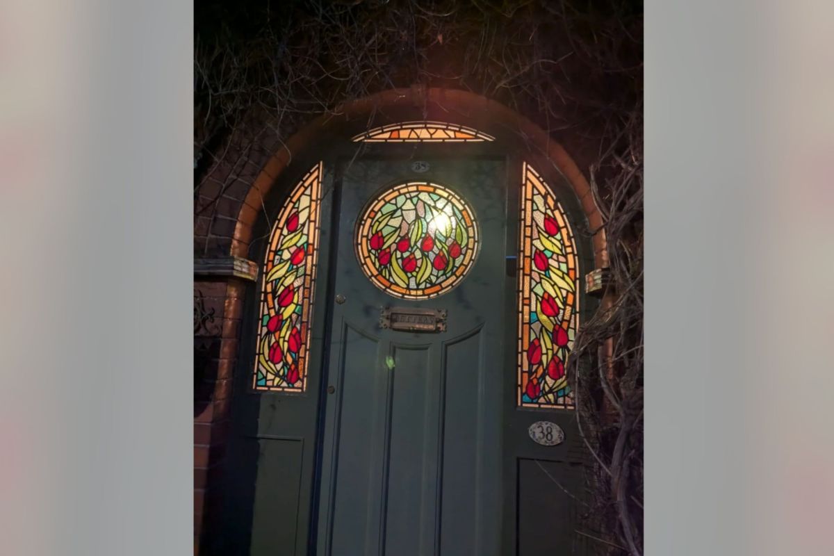 Family thought their childhood home door was gone—then it hit Instagram