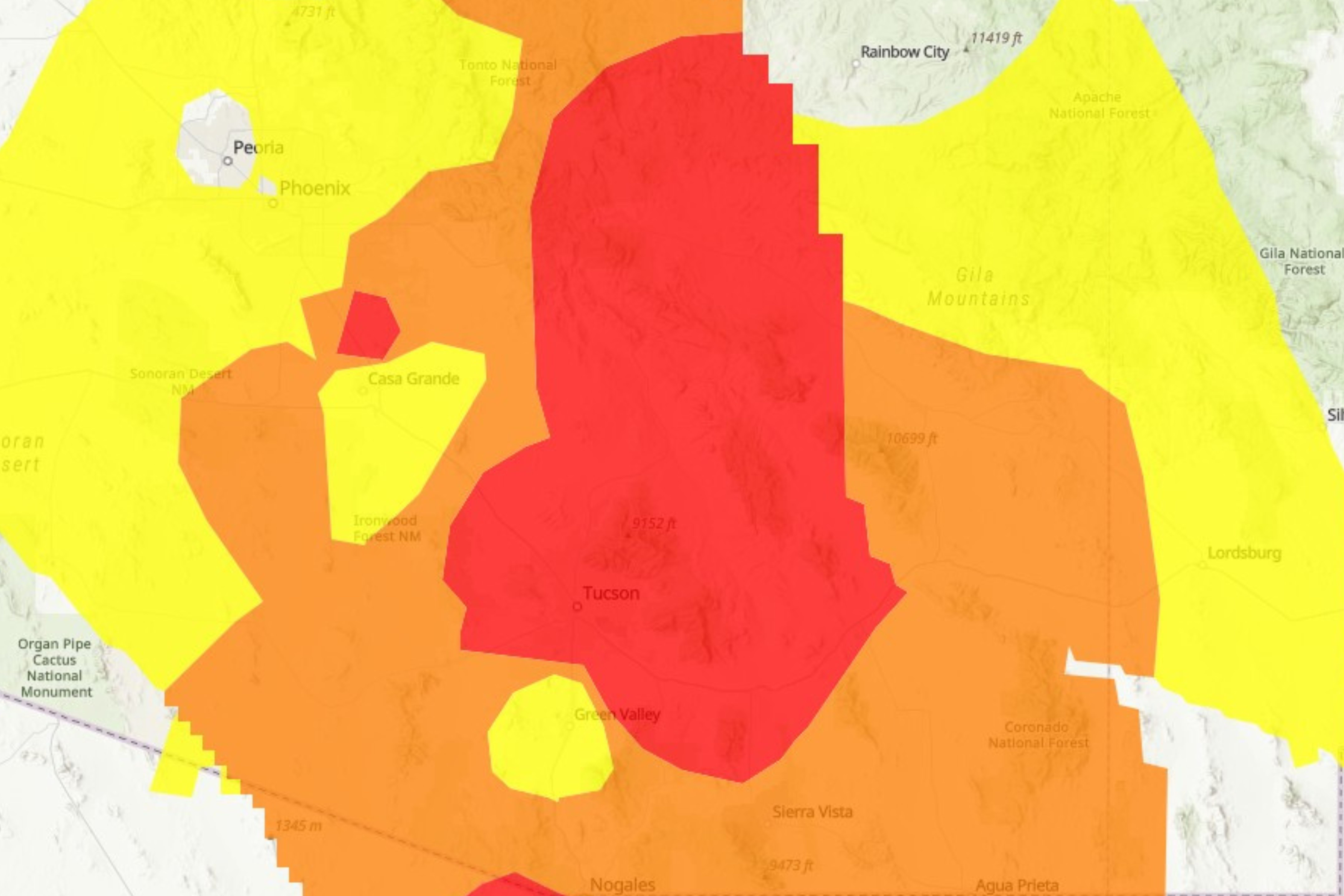 Thousands of Americans Advised To Stay Inside In Two States