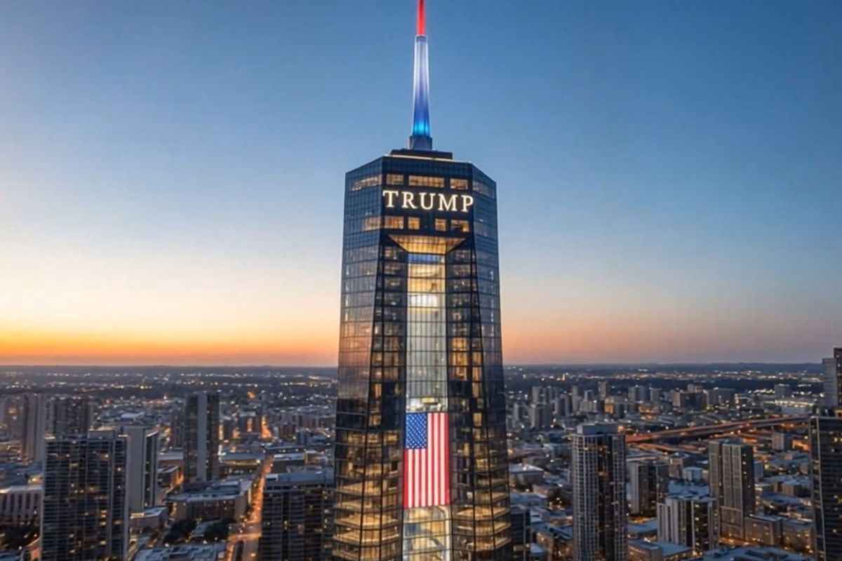 Donald Trump reveals first look at planned presidential library in Florida