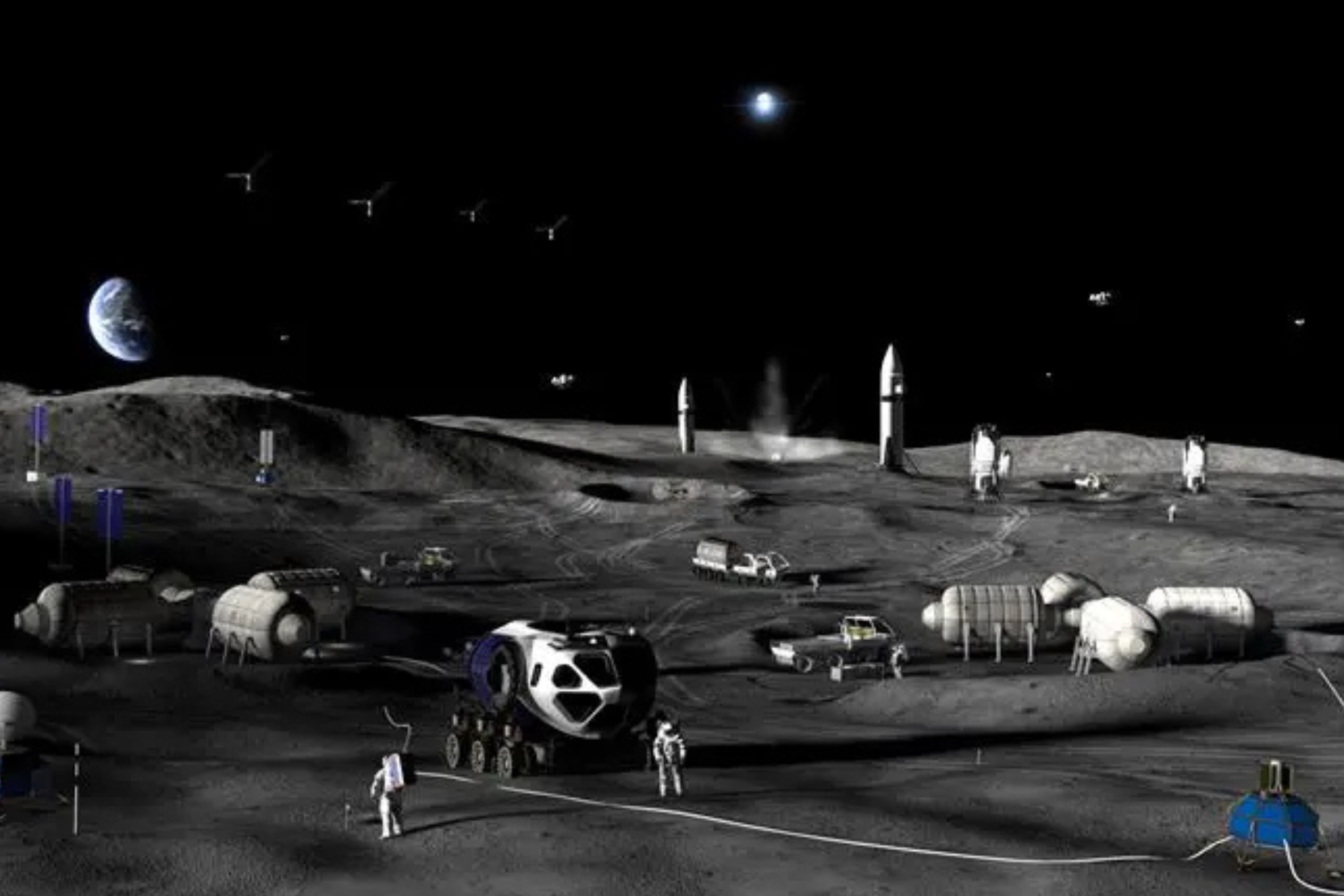 What a US Moon Base Could Look Like