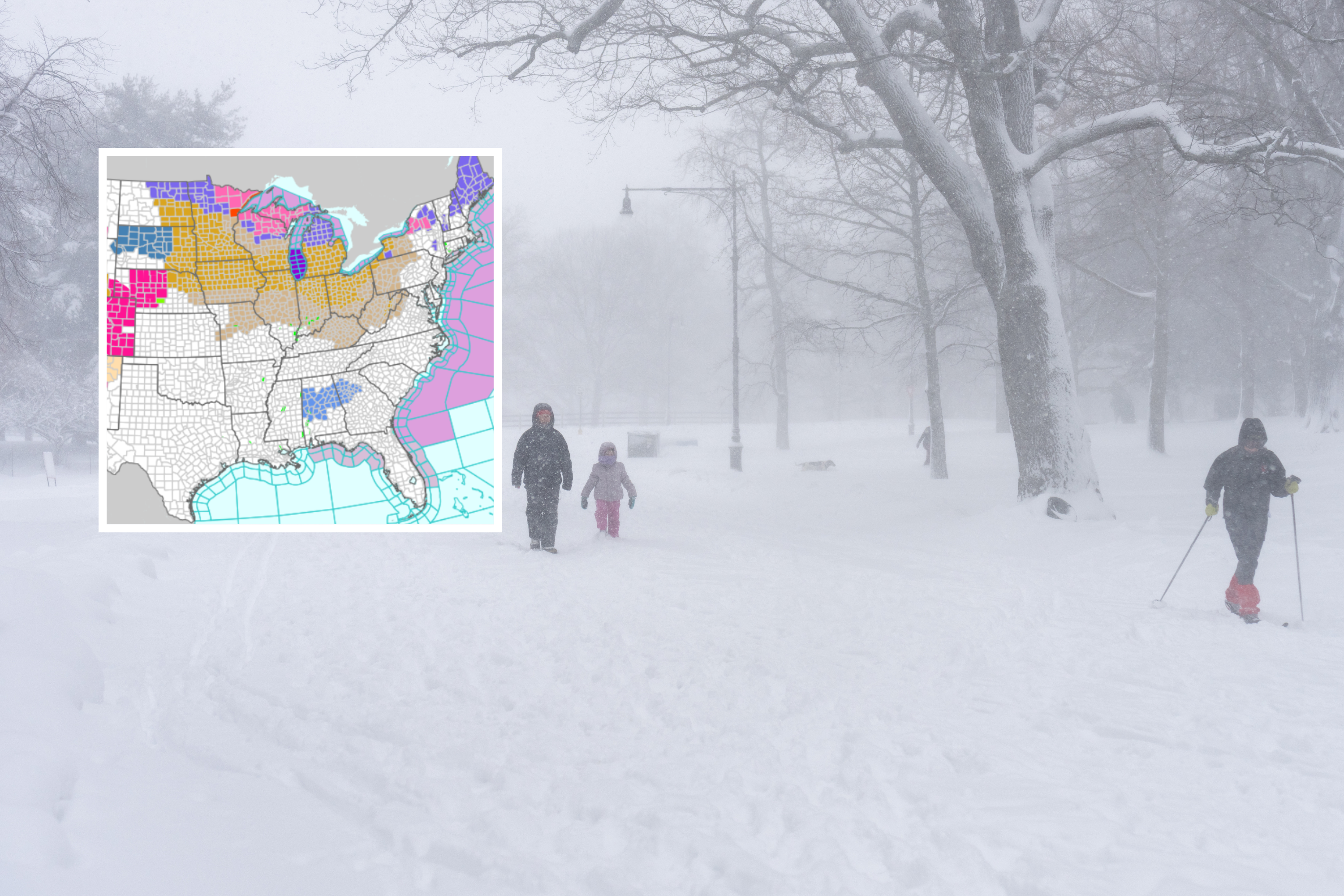 Heavy Snow Warning As 5 Feet To Strike: 'Blizzard Conditions'