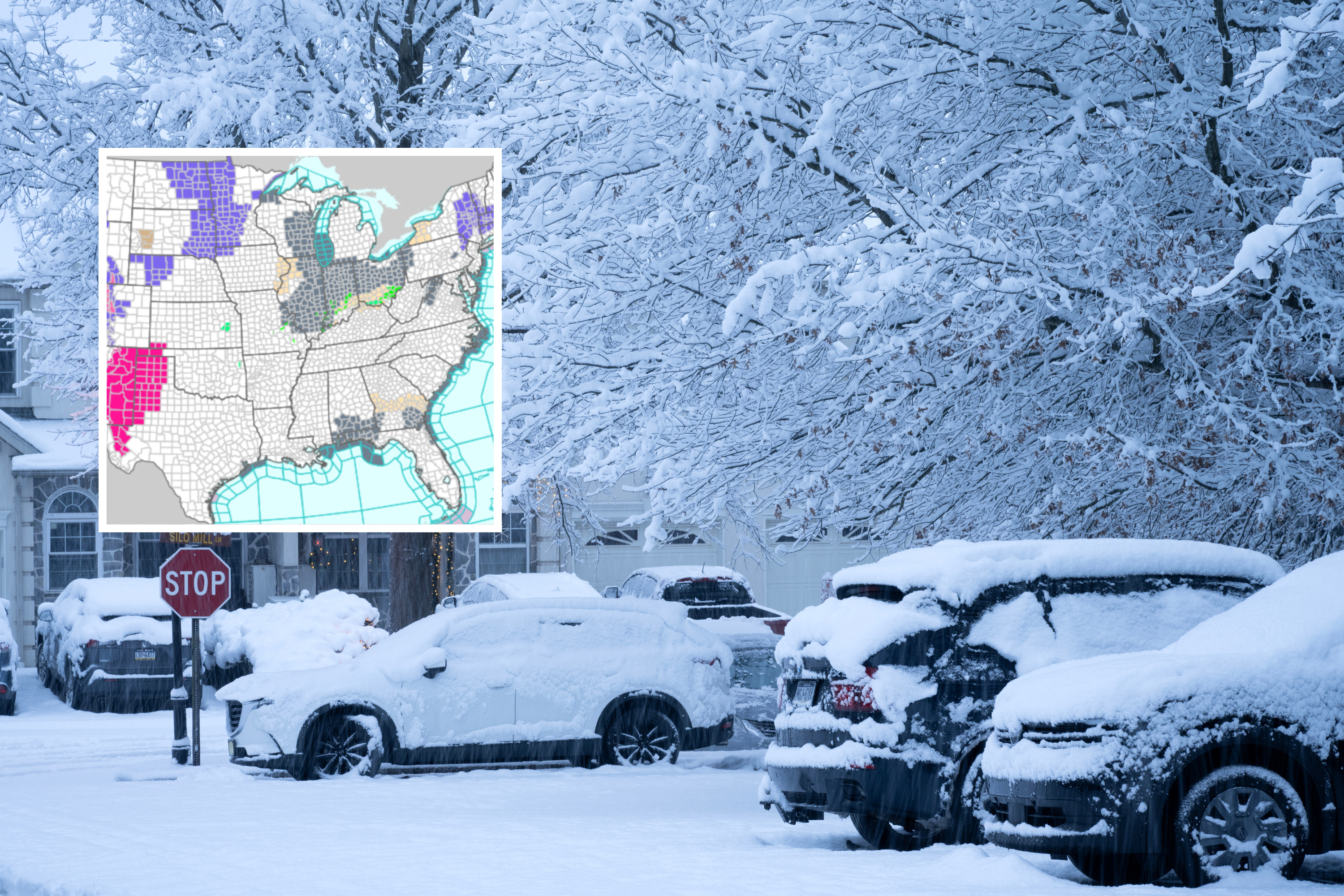 Heavy Snow Warning as 14 Inches Set To Hit: 'Very Difficult'