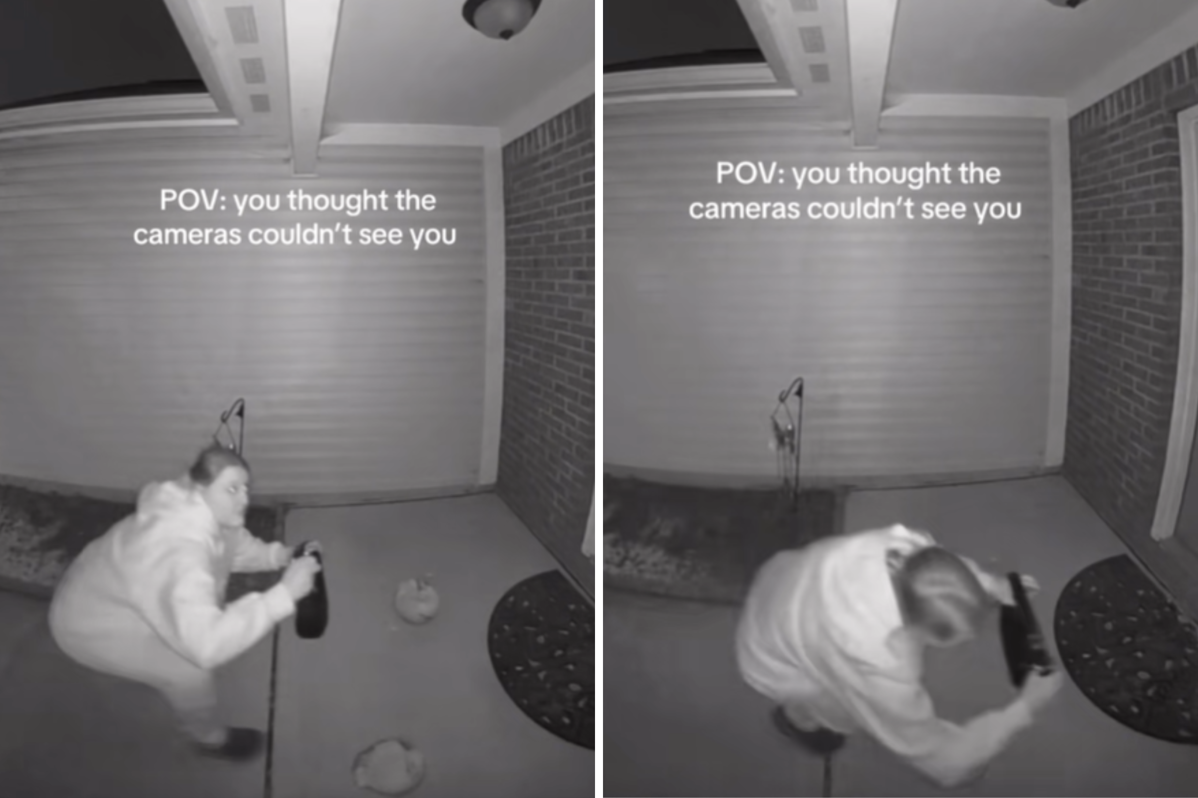 Woman Thinks Home CCTV Couldn’t See Her for Months, Then She Checks Footage