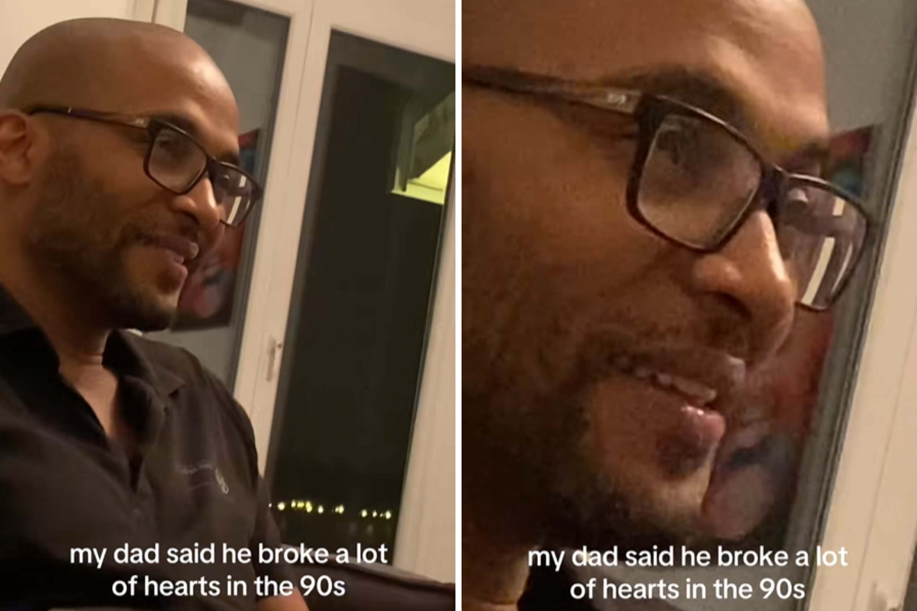 Dad Tells Daughter He Used To Break Hearts in the 90s, Then Sees Old Photos