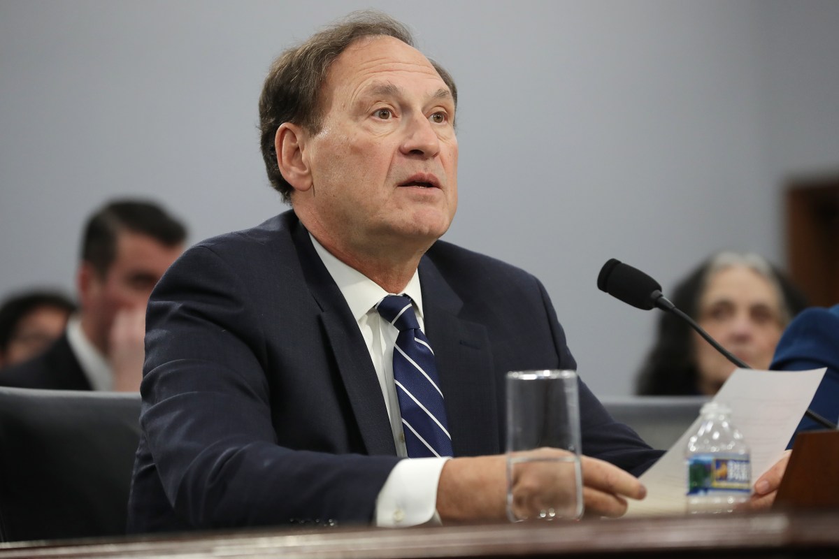 Samuel Alito raises question over "seriously undermined" election results