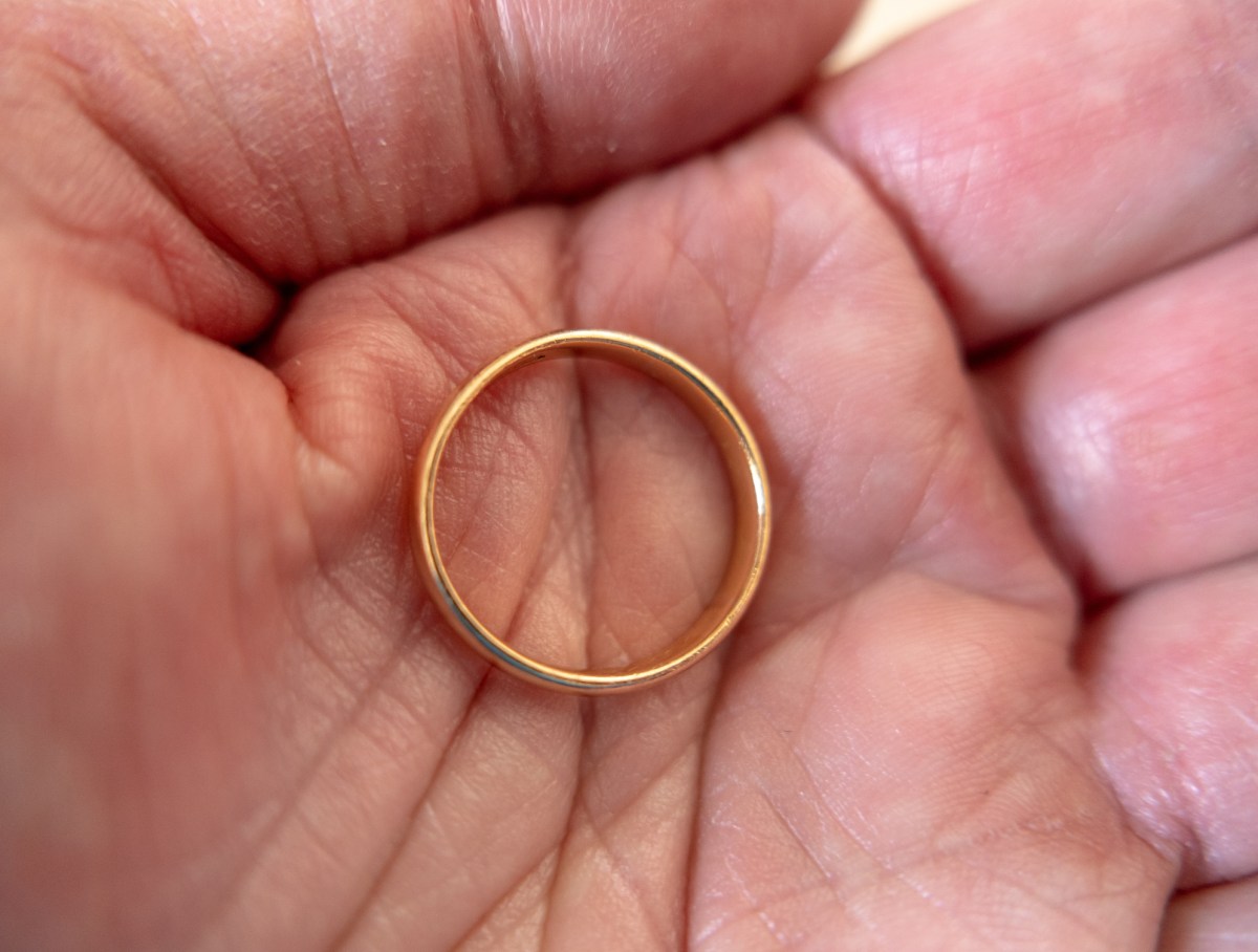Wedding ring goes missing, internet not prepared for where it’s found