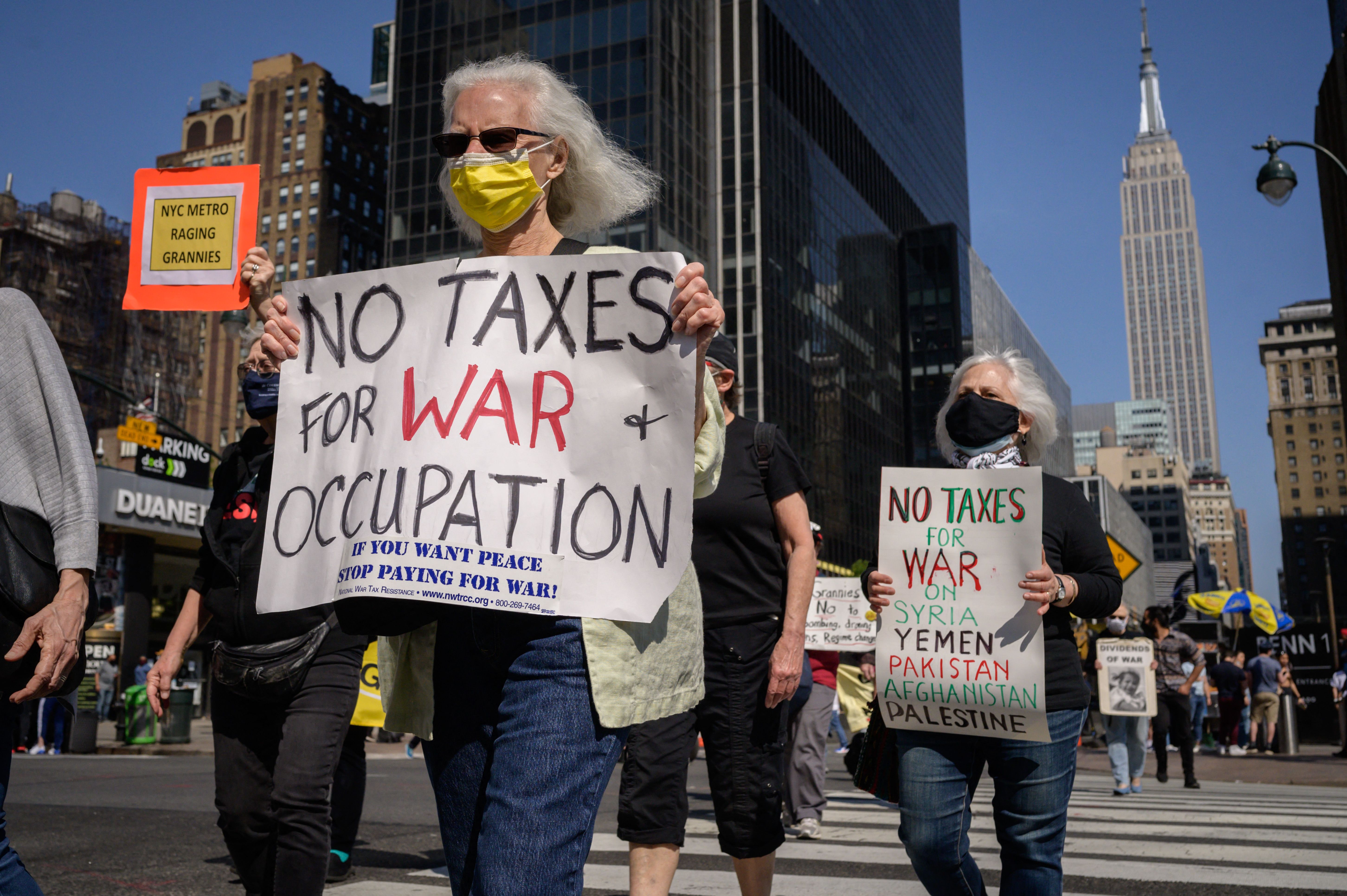 Americans Are Refusing To Pay Tax Over Trump Moves