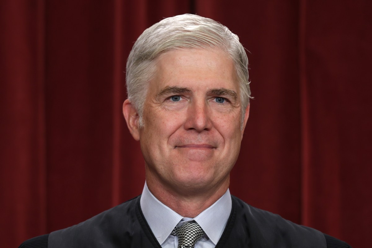 Neil Gorsuch points to "unfortunate" Supreme Court "failure"