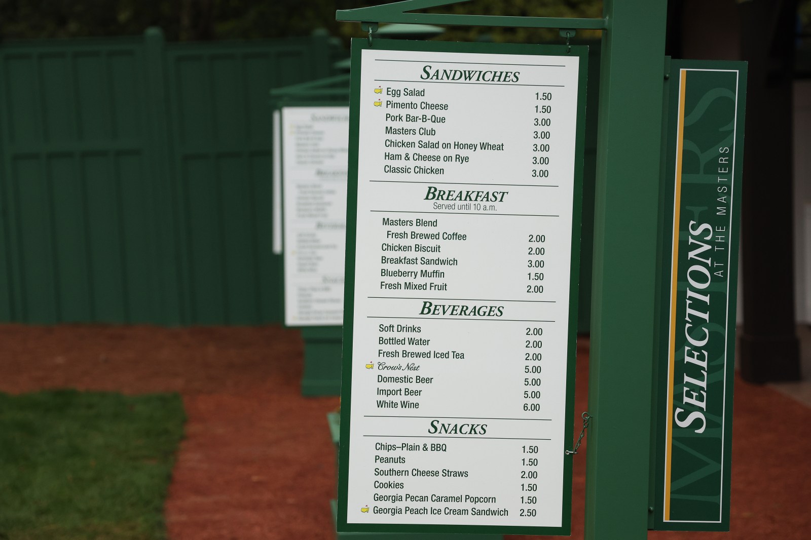 newsweek.com - Andrew McCarty - Augusta National turns heads with new food item for the Masters this year