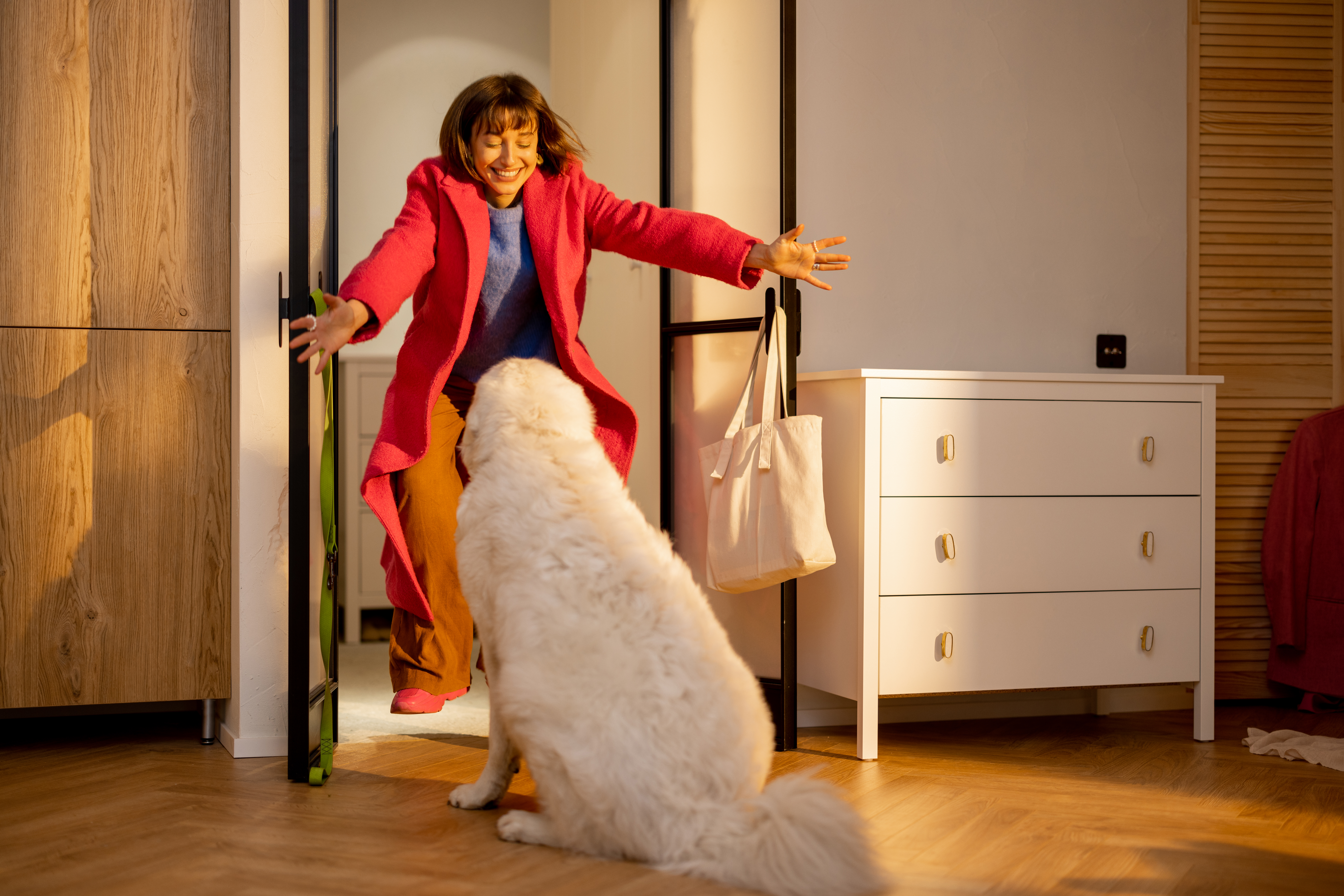 Owner Rushes Home To See Rescue Dog, Internet Understands Why: ‘The Smile’