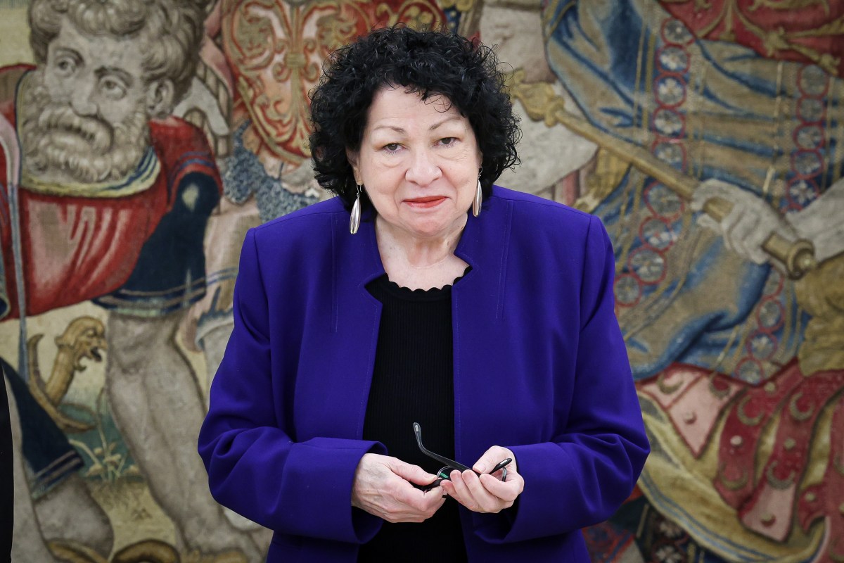 Sonia Sotomayor breaks with Supreme Court with three blunt warnings