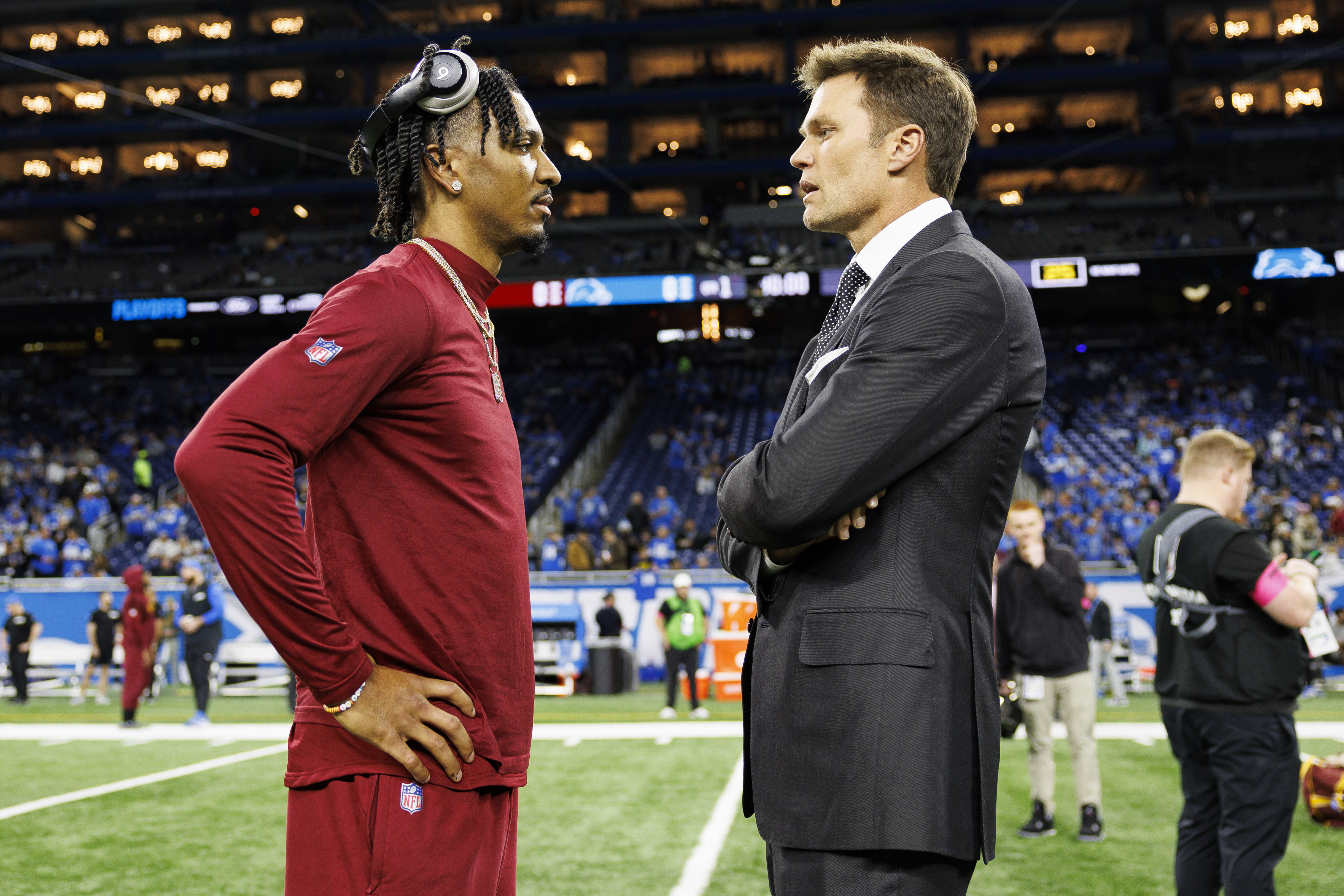 Tom Brady Admits Texting Trash Talk to Joe Burrow and Jayden Daniels