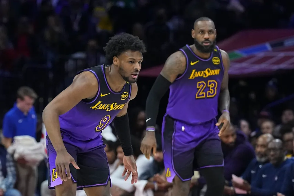 LeBron James Says Bronny Is Returning to Form After Lakers Win - Newsweek