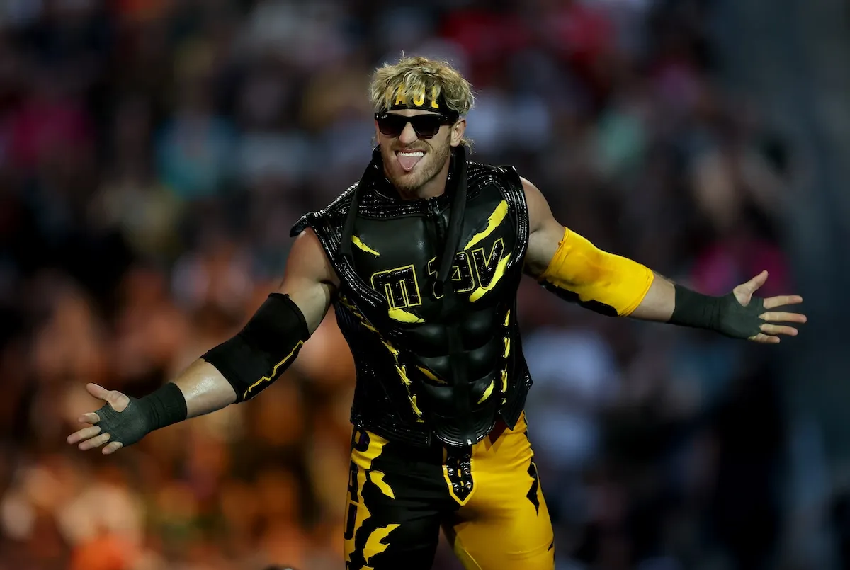 WWE star Logan Paul during SummerSlam 2025