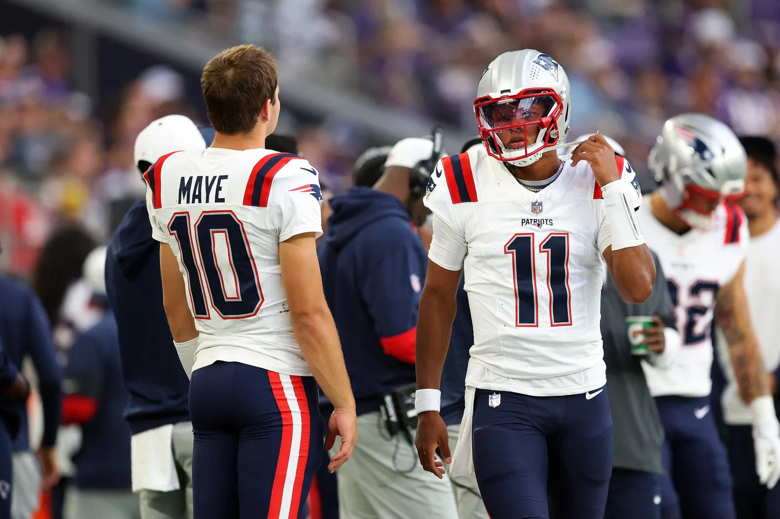 The Patriots plan to release a veteran quarterback after a failed trade.