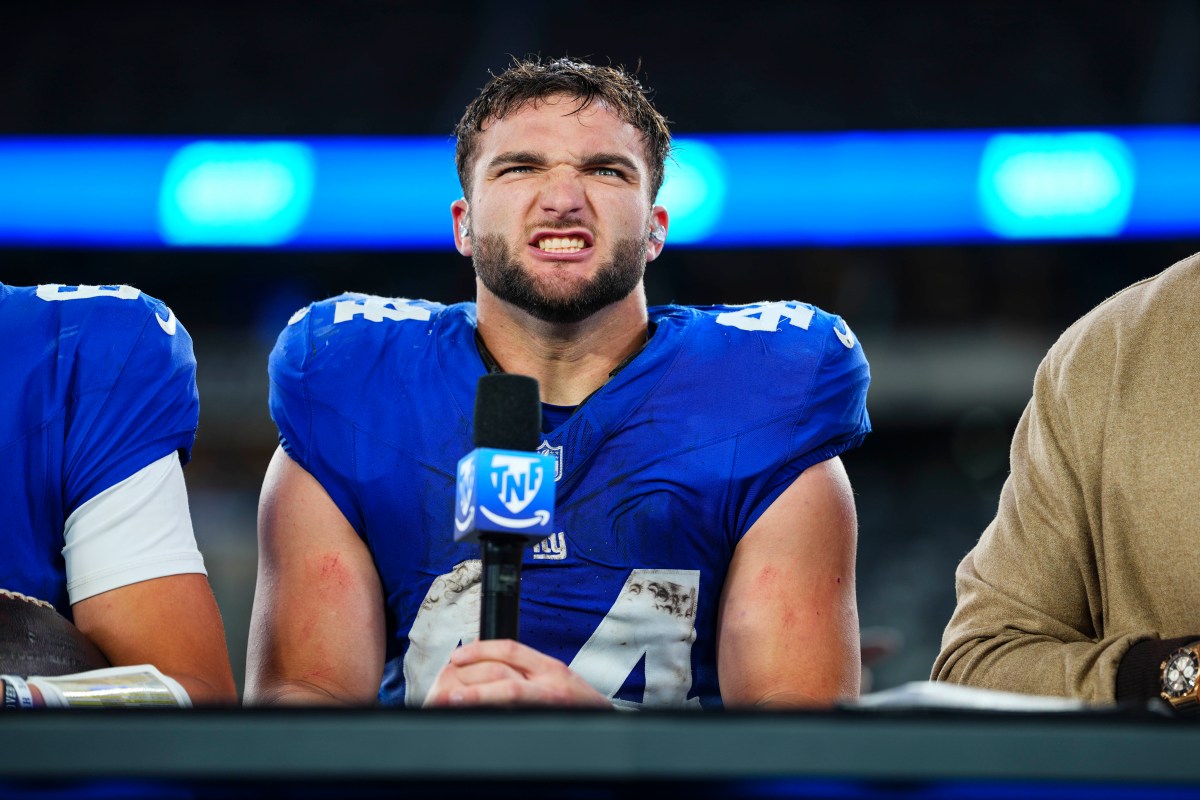 Cam Skattebo, dos Giants, desperta furor com postura polêmica sobre CTE