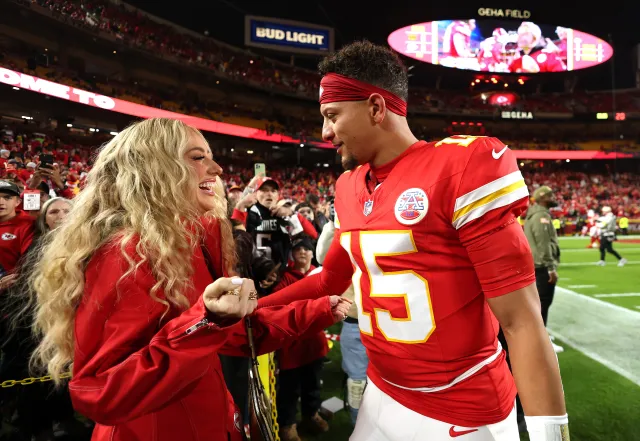 Patrick and Brittany Mahomes