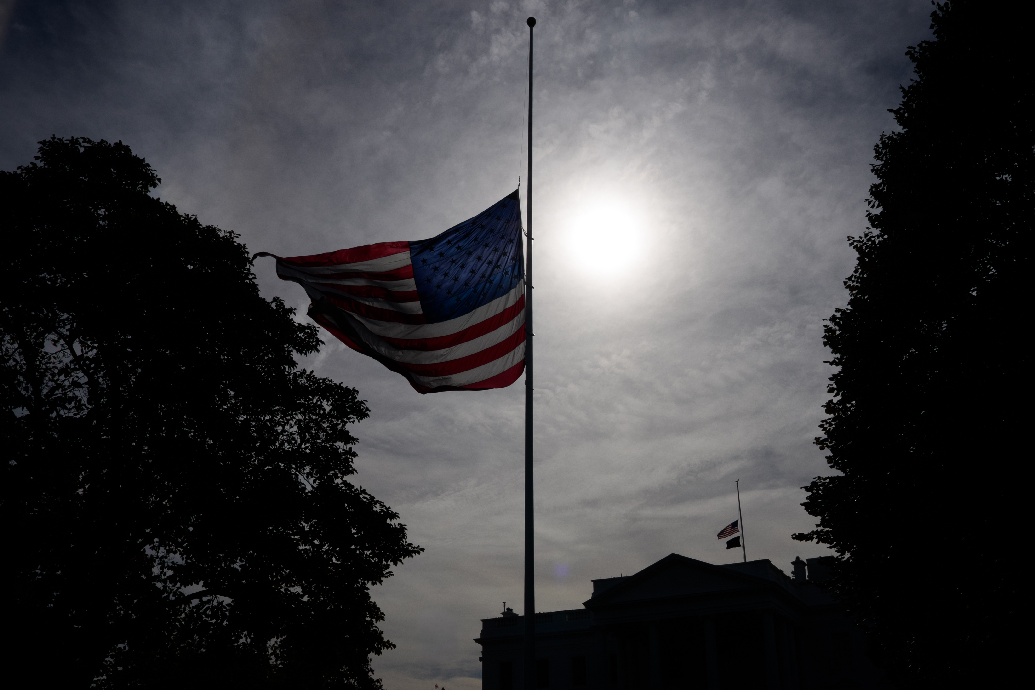 Flags Ordered to Fly at Half-Staff in Eight States This Week