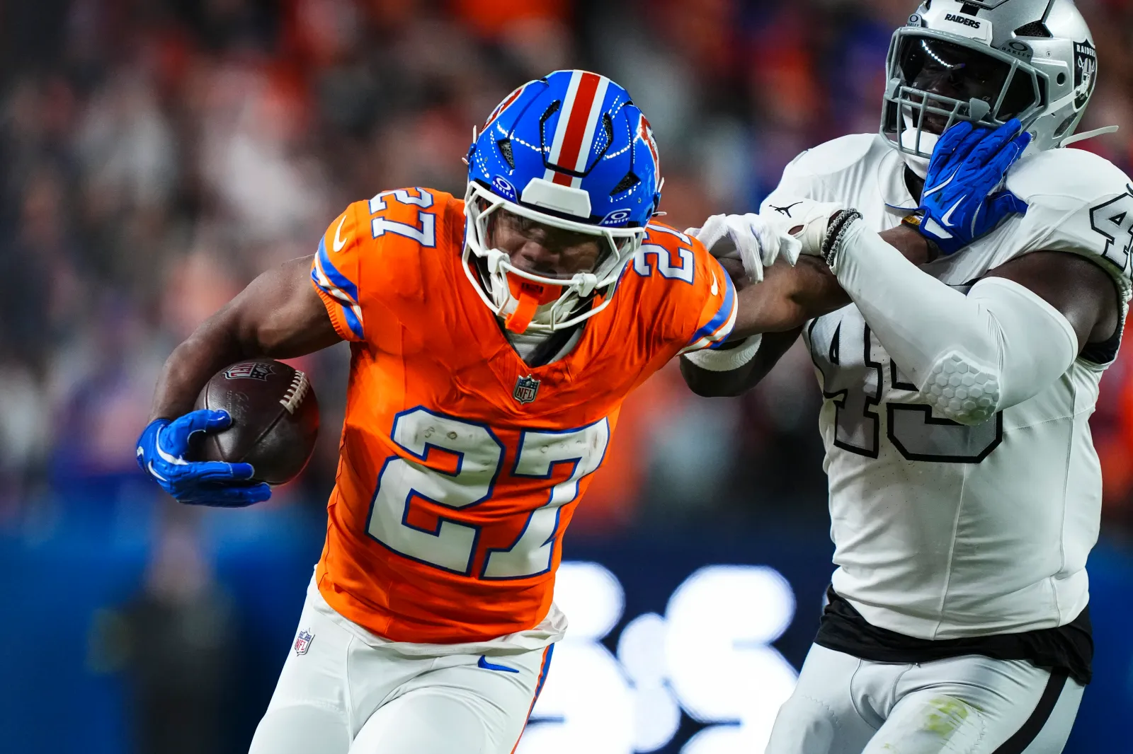 Former Denver Broncos RB J.K. Dobbins