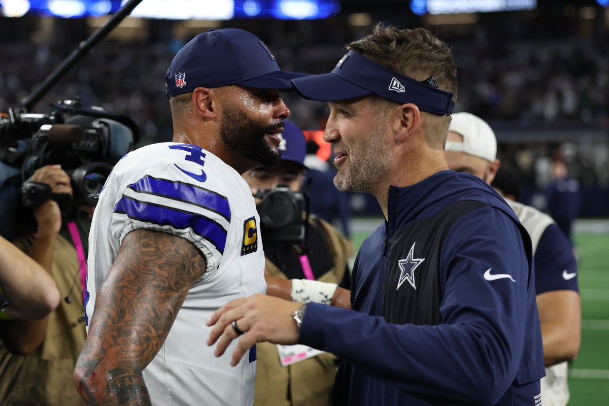 Cowboys HC Brian Schottenheimer Teases QB Dak Prescott