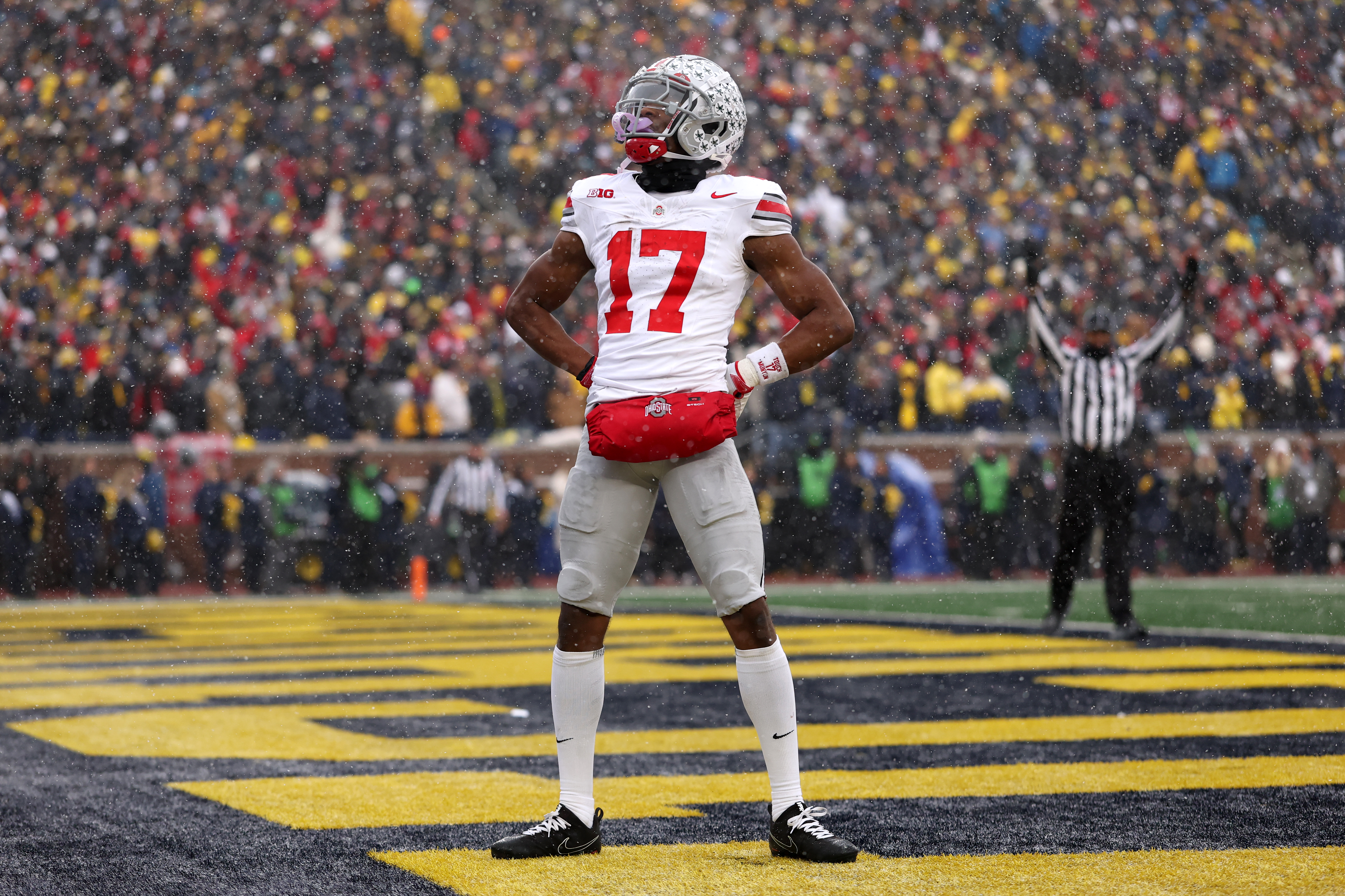 Ohio State's Carnell Tate Drafted by AFC Bottom Feeder in New Prediction