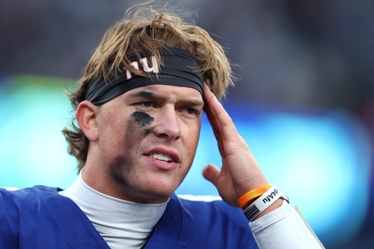 Giants OC Matt Nagy Sends Blunt Message to QB Jaxson Dart After Rough Practice