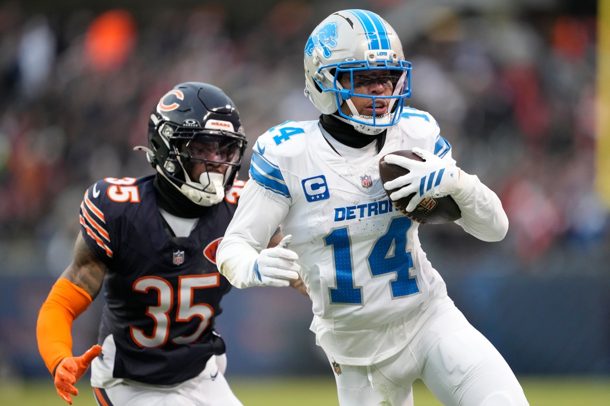 Amon-Ra St. Brown has emotional response to Lions’ free agency departure