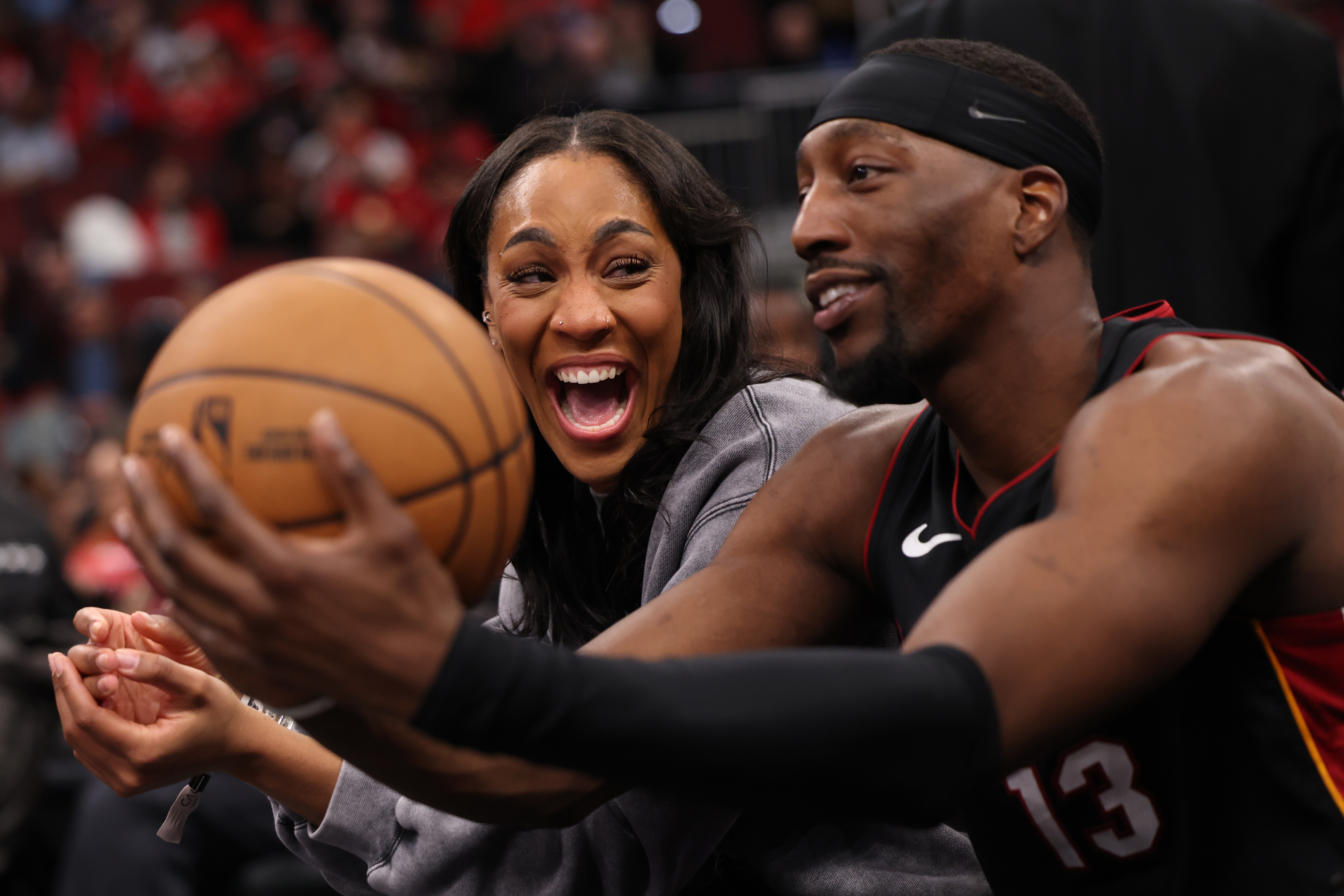 A'ja Wilson Tells Bam Adebayo to Prepare For Drug Test After Historic Game