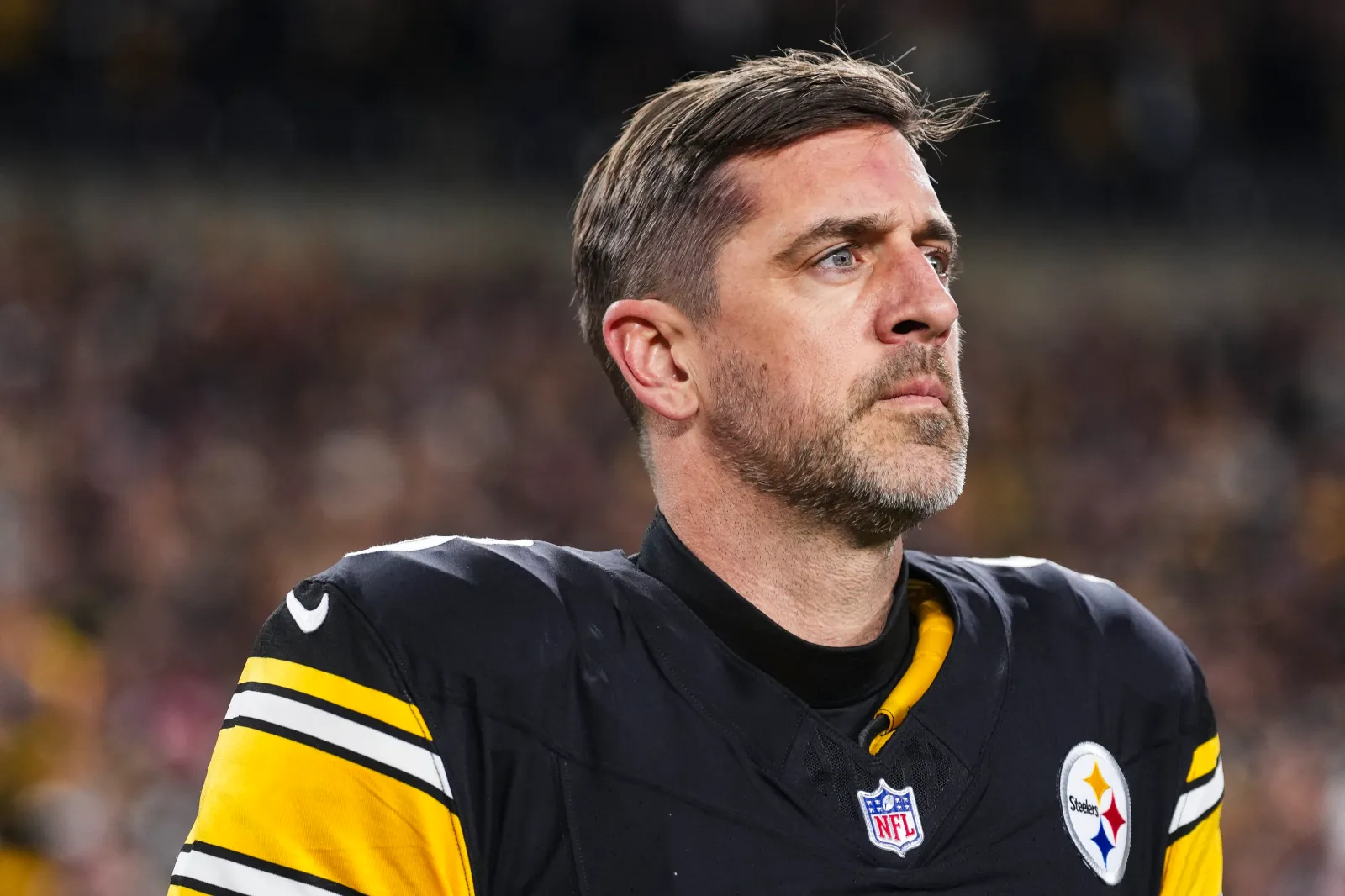 Aaron Rodgers #8 of the Pittsburgh Steelers