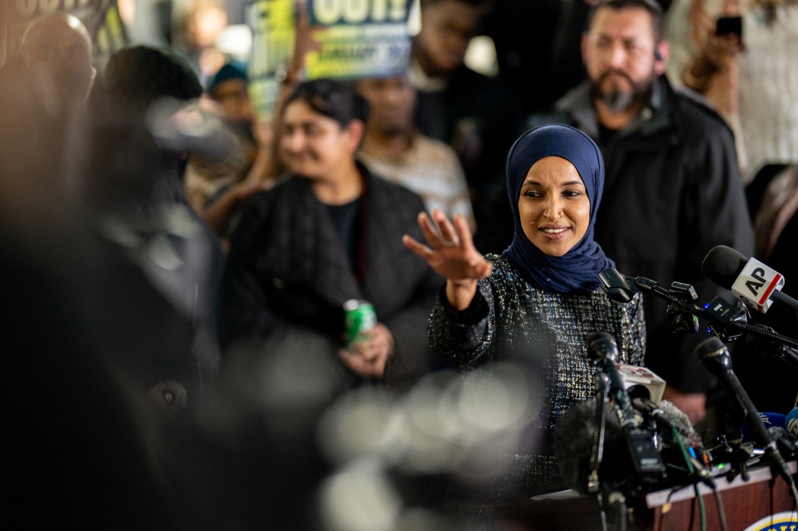 newsweek.com - Peter Aitken - Ilhan Omar reacts to Nancy Mace's 'thoughts and prayers' over Ayatollah