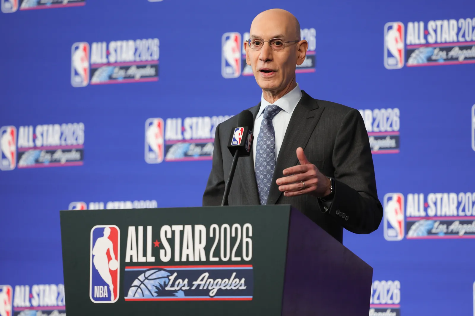 NBA commissioner Adam Silver
