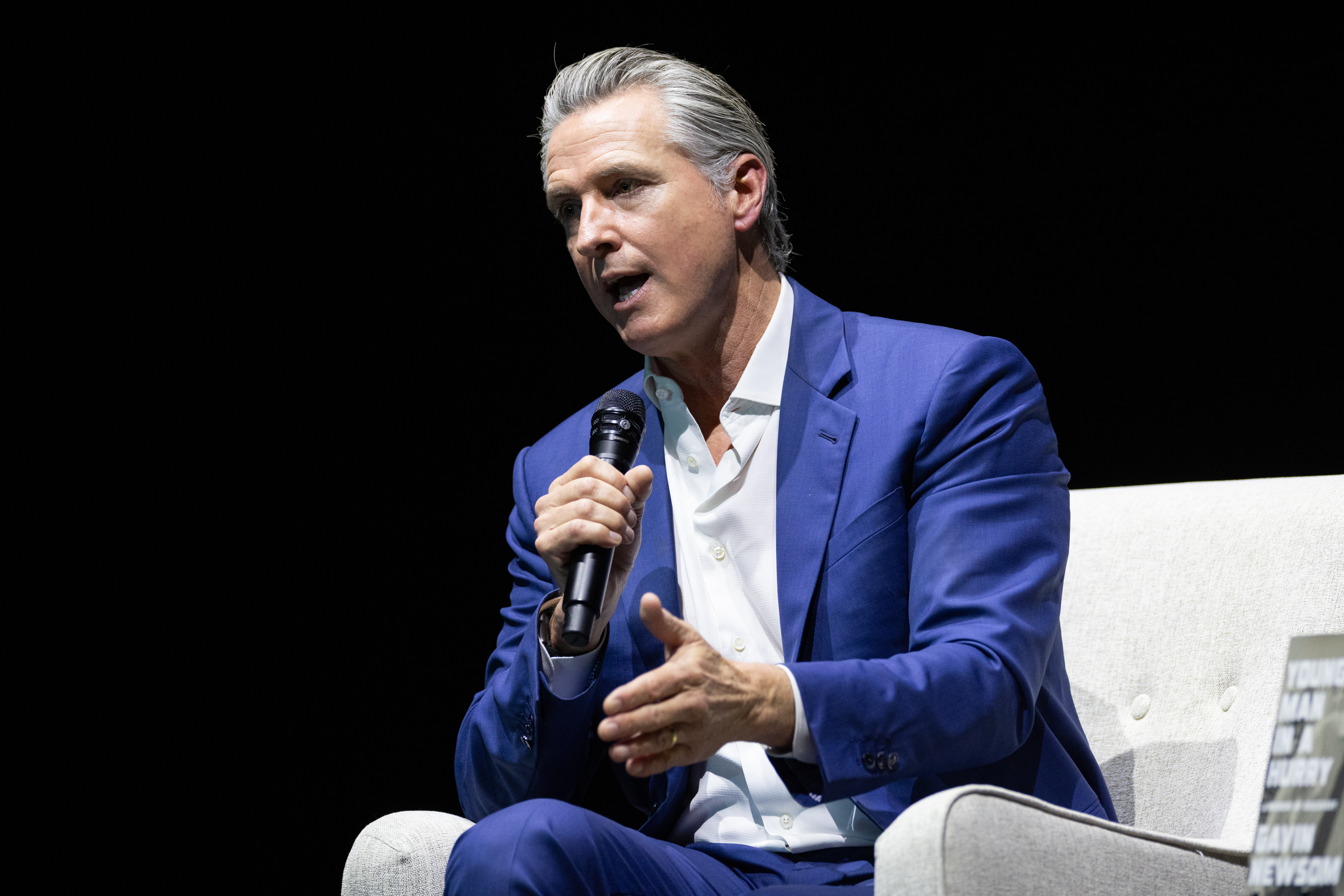 Gavin Newsom Says Trump Called Him To Test 'Newscum' Nickname