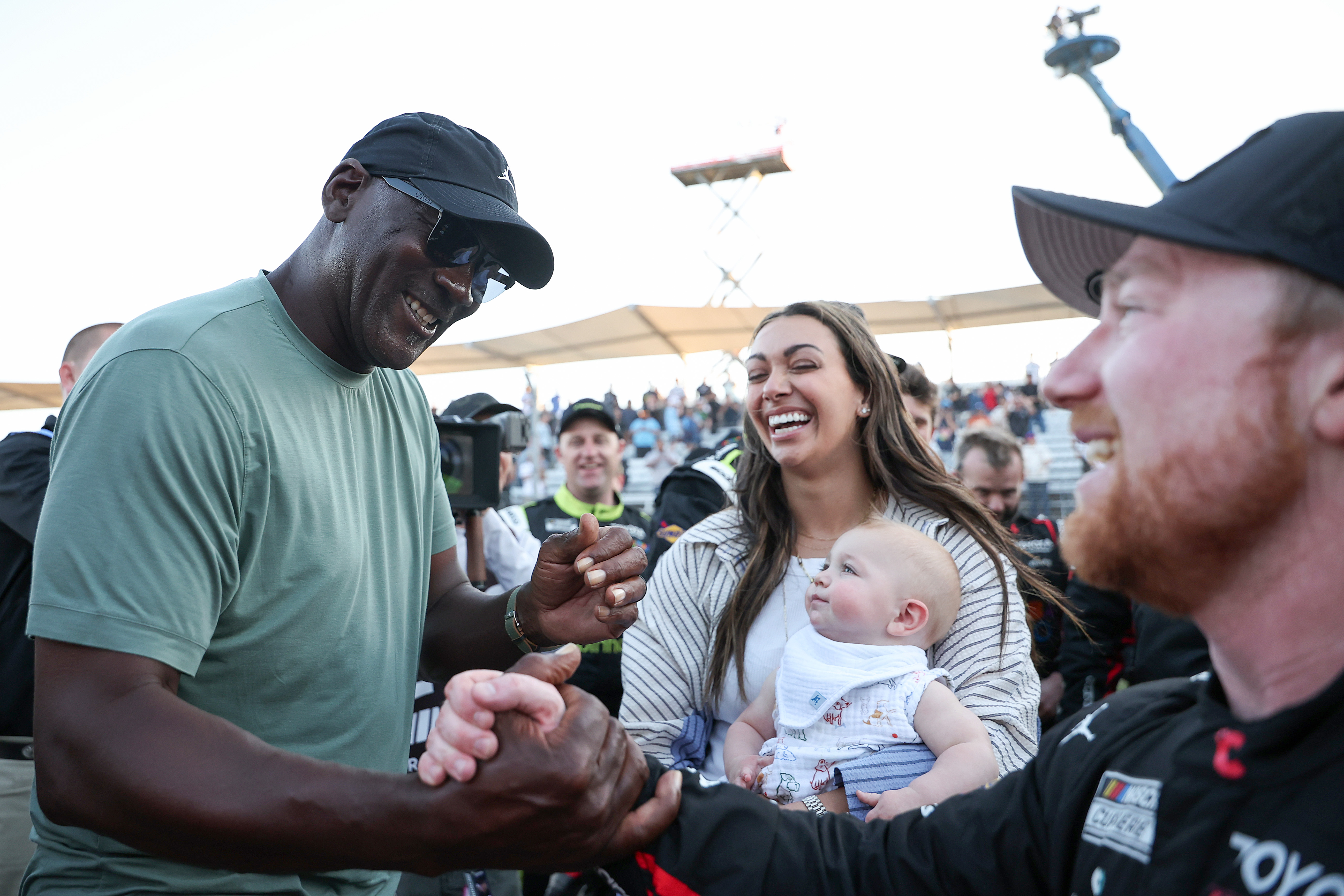 Michael Jordan Went Viral After His Driver Tyler Reddick Made NASCAR History