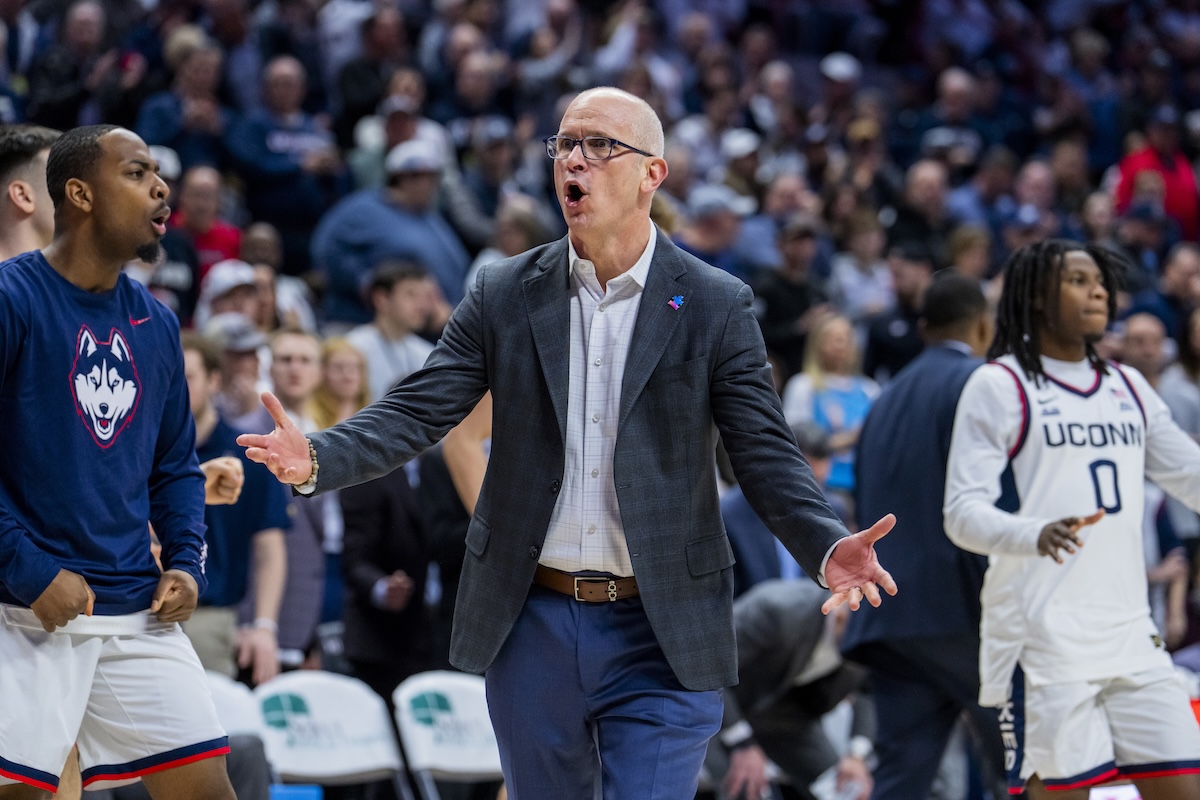 UCONN's Dan Hurley Gets Ejected for Heated Exchange in Marquette Upset