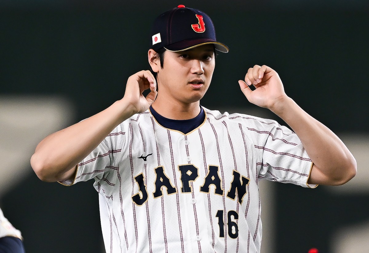 Shohei Ohtani, Samurai Japan honor John Cena at World Baseball Classic