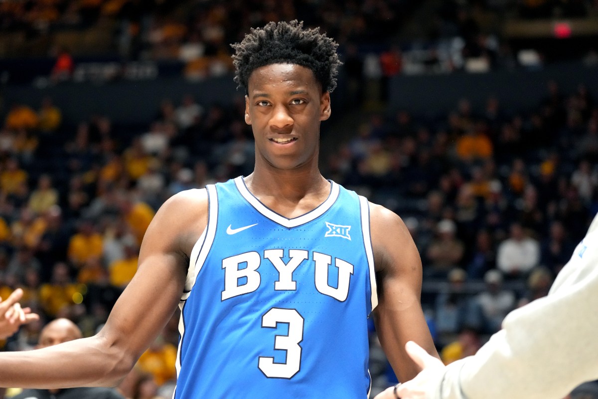 Big 12 anuncia grandes notícias sobre a estrela da BYU, AJ Dybantsa, antes do torneio da NCAA