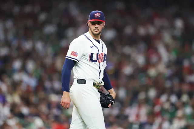 Team USA pitcher Paul Skenes at 2026 WBC